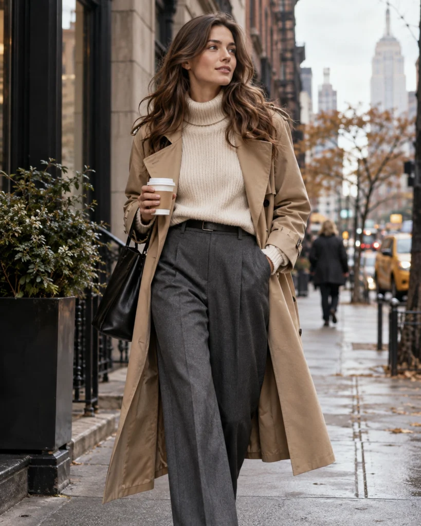 The Effortless Layering Formula Every City Girl Uses